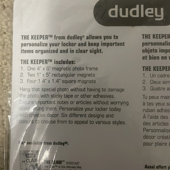 7 pc. Magnetic Photo Frame and organizer For Fridge & Lockers - Picture 12 of 13